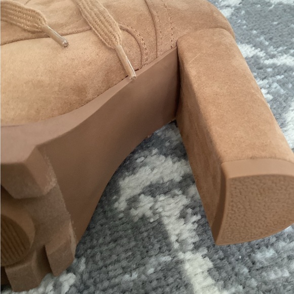 NWOT! Nadira suede Lace up Boots - Picture 8 of 16